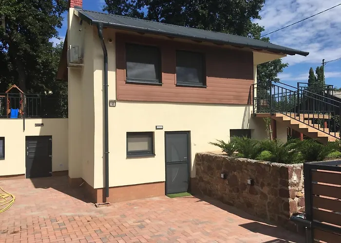 Balaton Wellness Tom Cat Nyaralo 1 Wellness Es 1 Gyermekbarat Apartmannal בית נופש Kovagoors